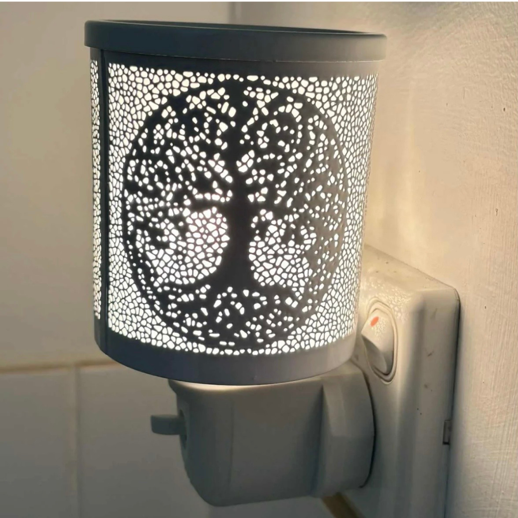 White Tree Of Life Night Light Melter