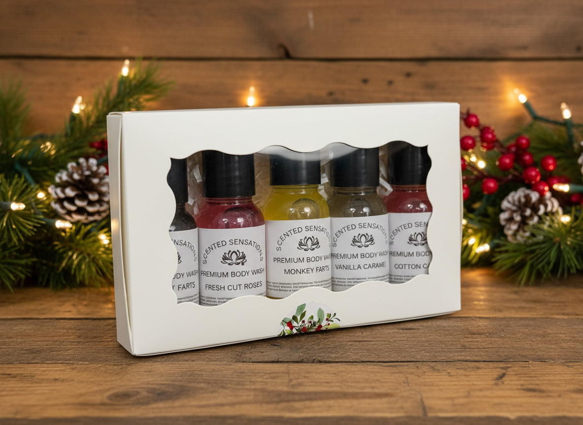 Premium Body Wash 50ml Gift Box Set