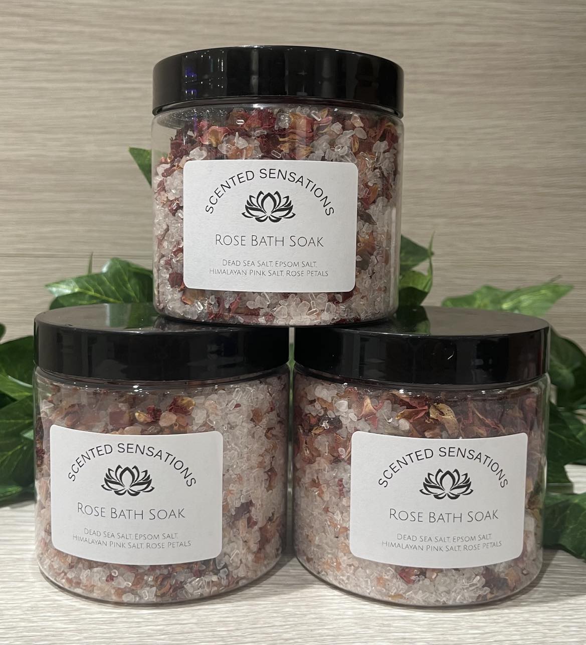 500g Rose Bath Soak Salts