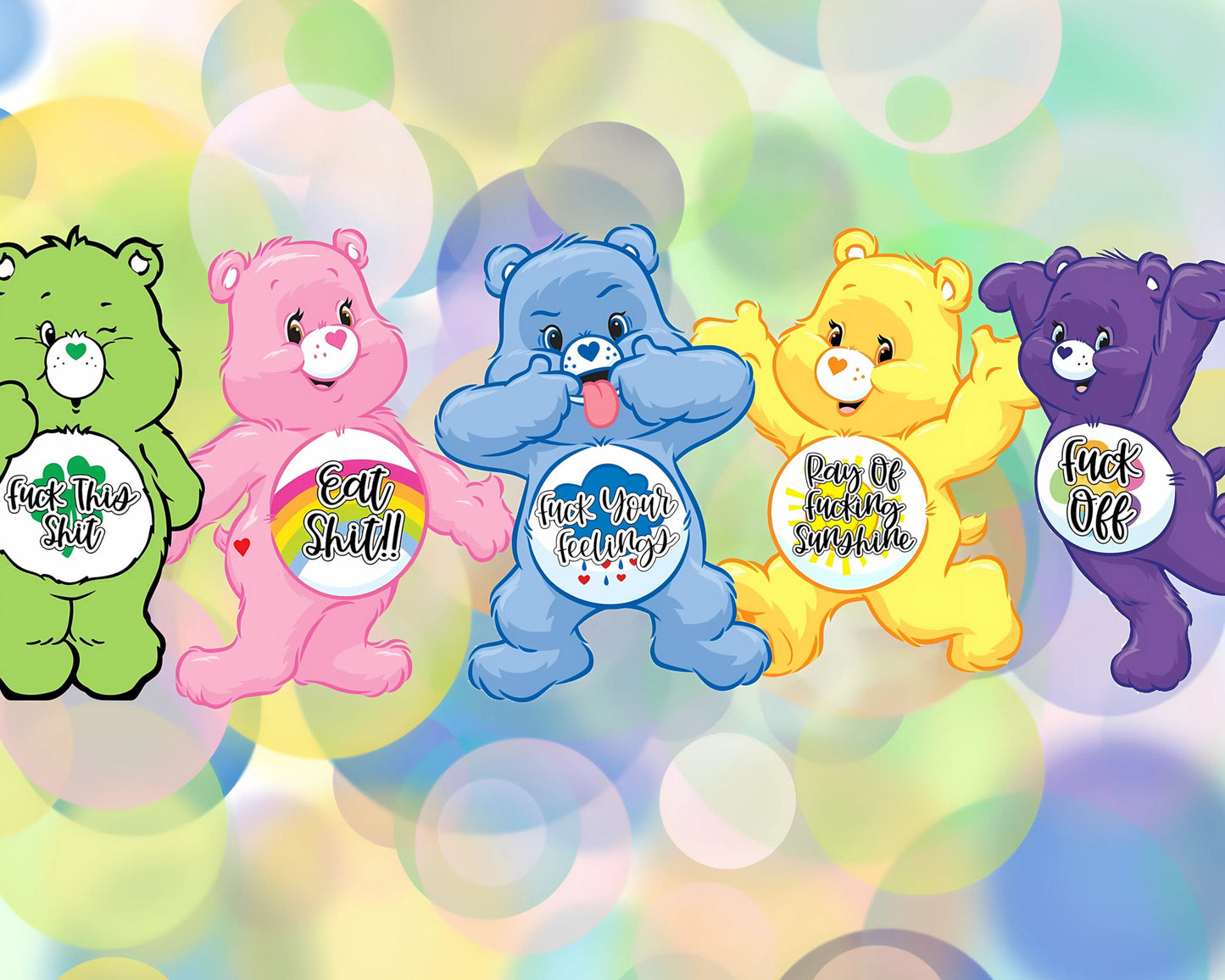 20oz Swear Bear Tumbler