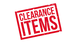 Clearance Sale