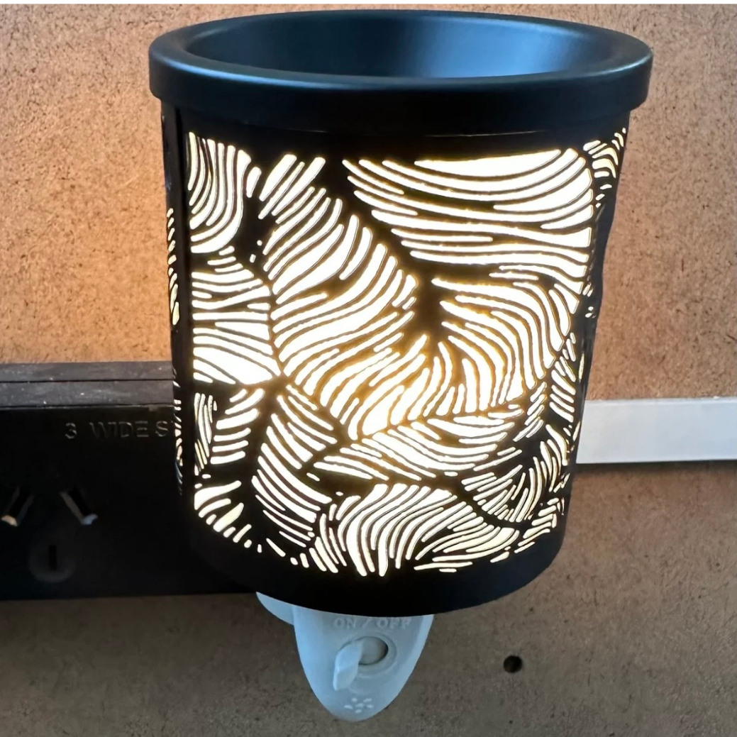 Black Palm Night Light Melter