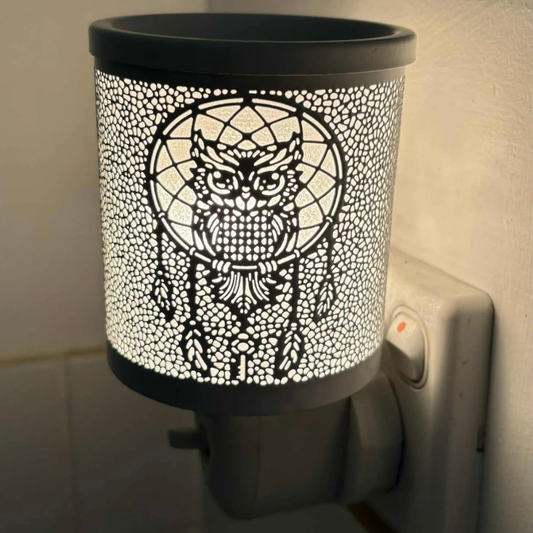 White Owl Dreaming Night Light Melter