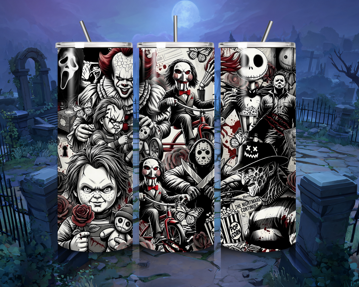 Halloween 20oz Stainless Steel Tumblers