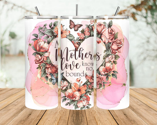 20oz Mother's Day Tumbler - Heart
