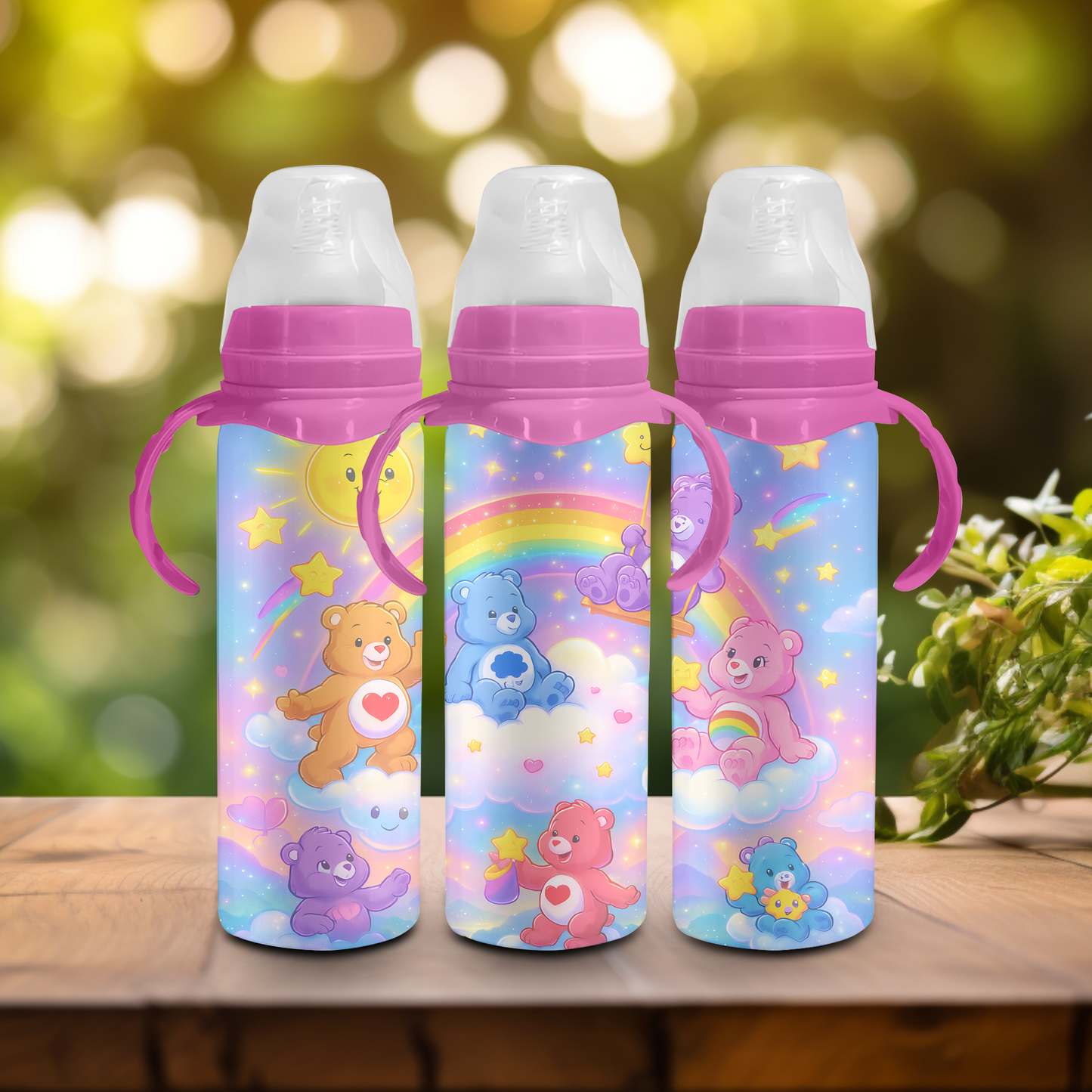 240ml Baby Bottle - Care Bears