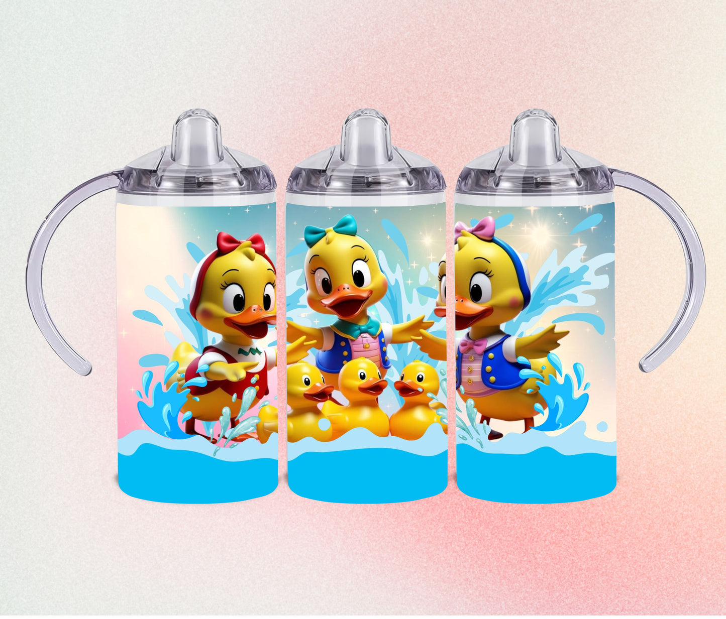 12oz Kids 2 in 1 Sippy Cups