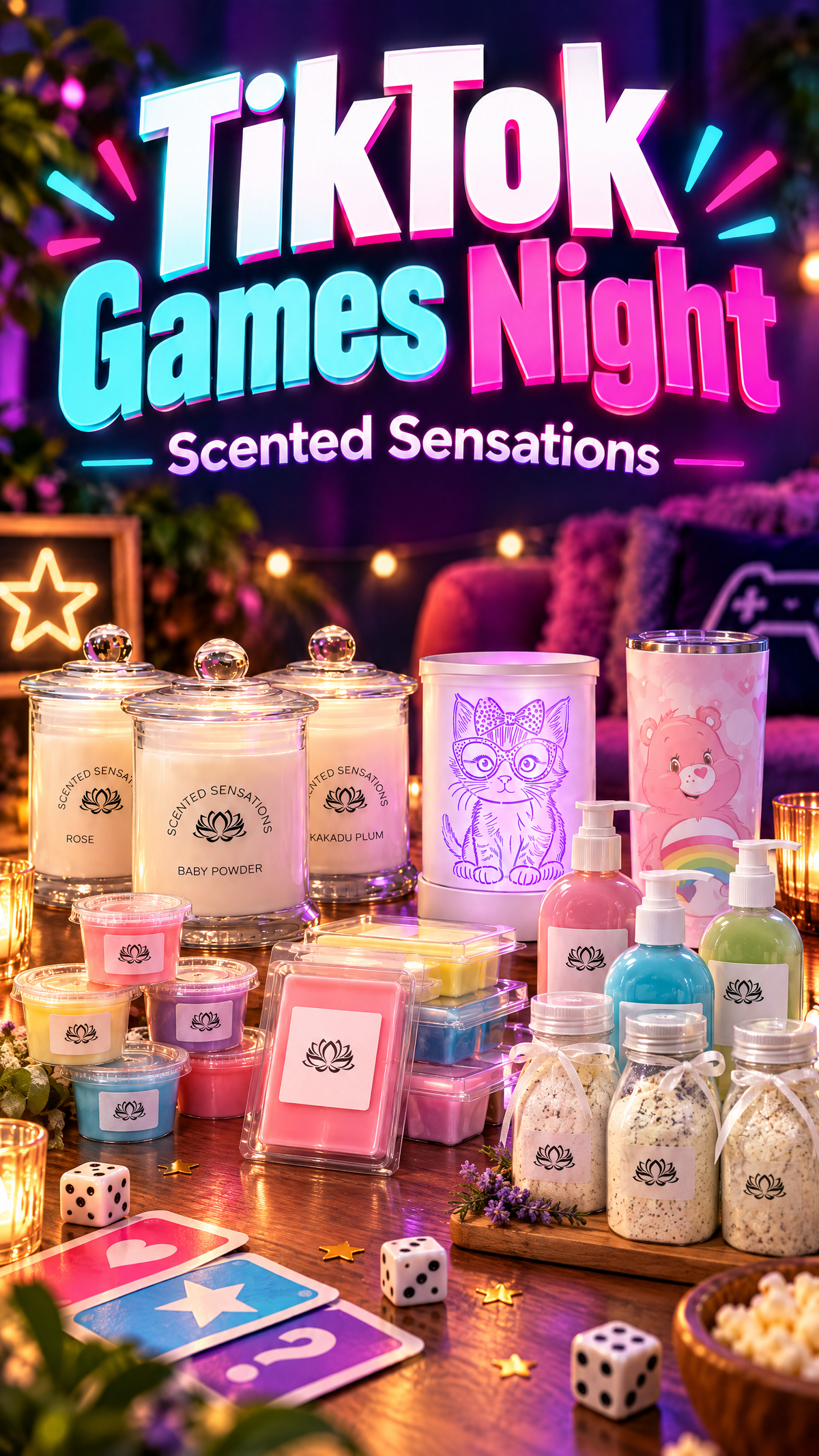 TikTok Games Night