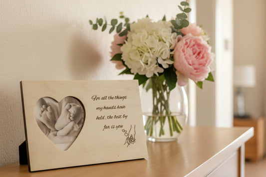 My Hands - Heart Photo Frame