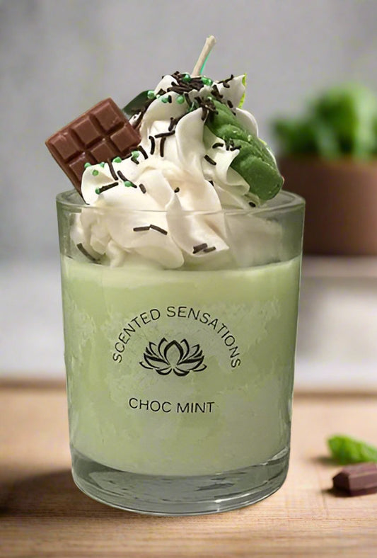 Large Choc Mint Parfait Candle