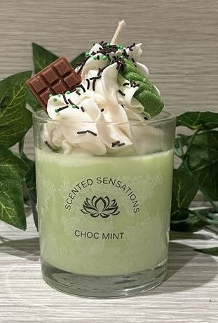large Choc Mint Parfait Candle