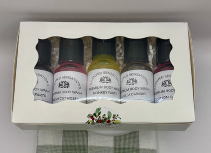 Premium Body Wash 50ml Gift Box Set