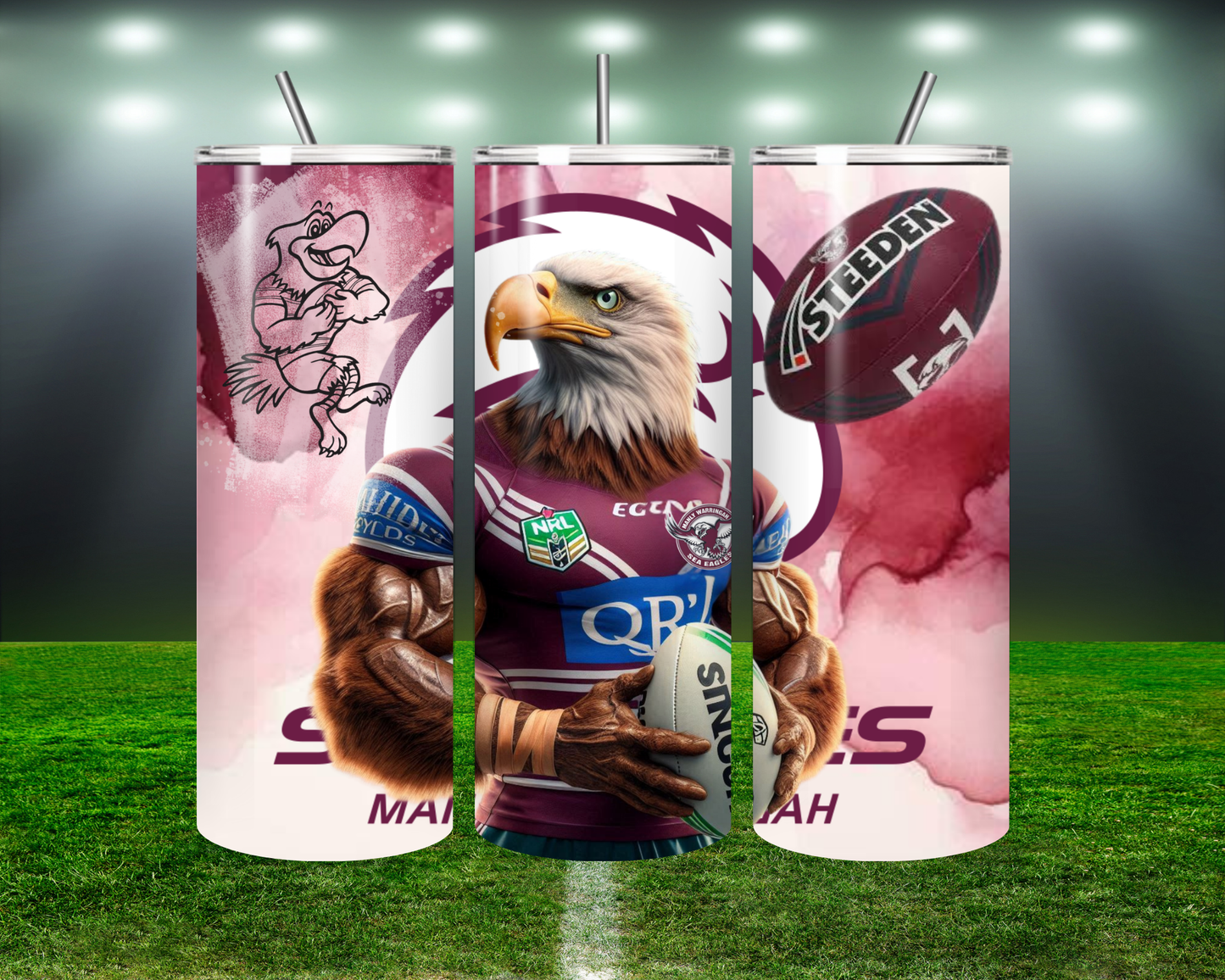 Stainless Steel 20oz (590ml) League Tumbler
