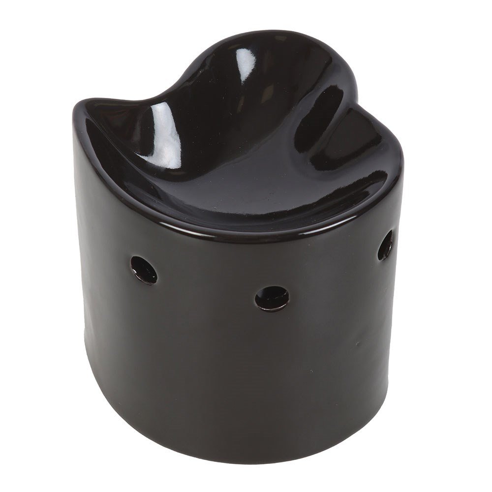 Black Heart Tealight Burner