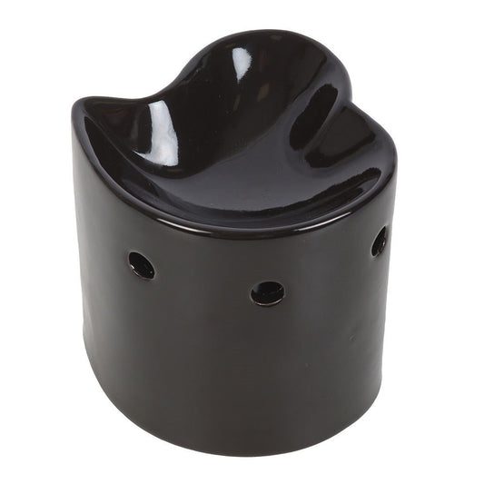 Black Heart Tealight Burner