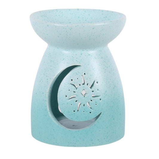 Blue Moon Cut Out Tealight Burner