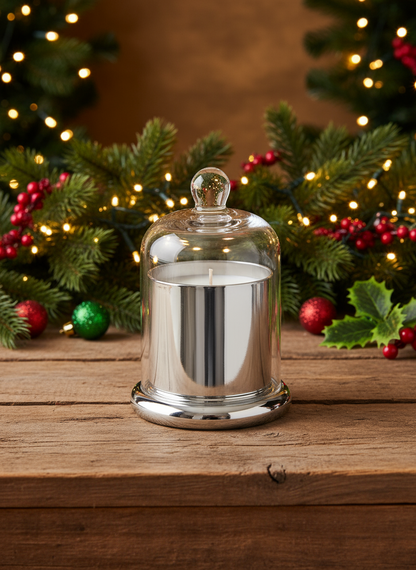 Christmas Dome Candle