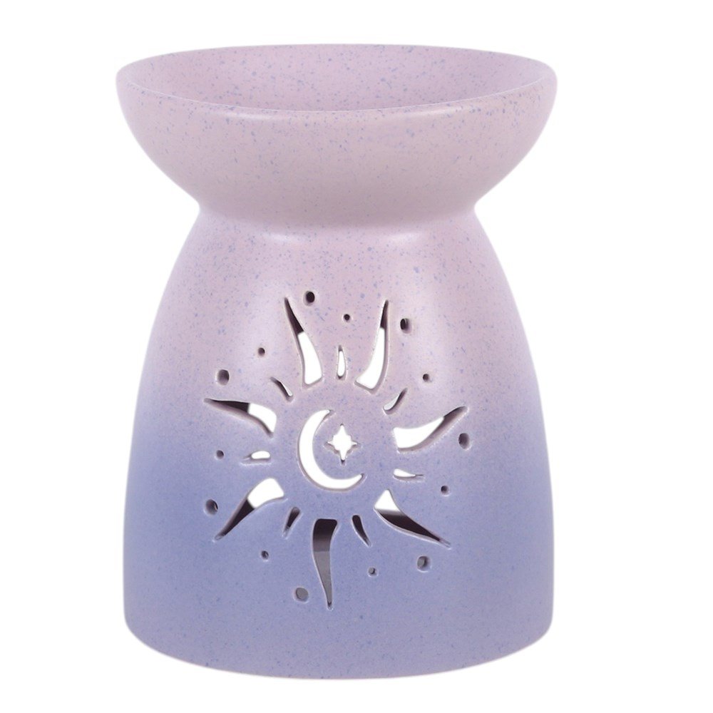 Purple Sun Cut Out Tealight Burner
