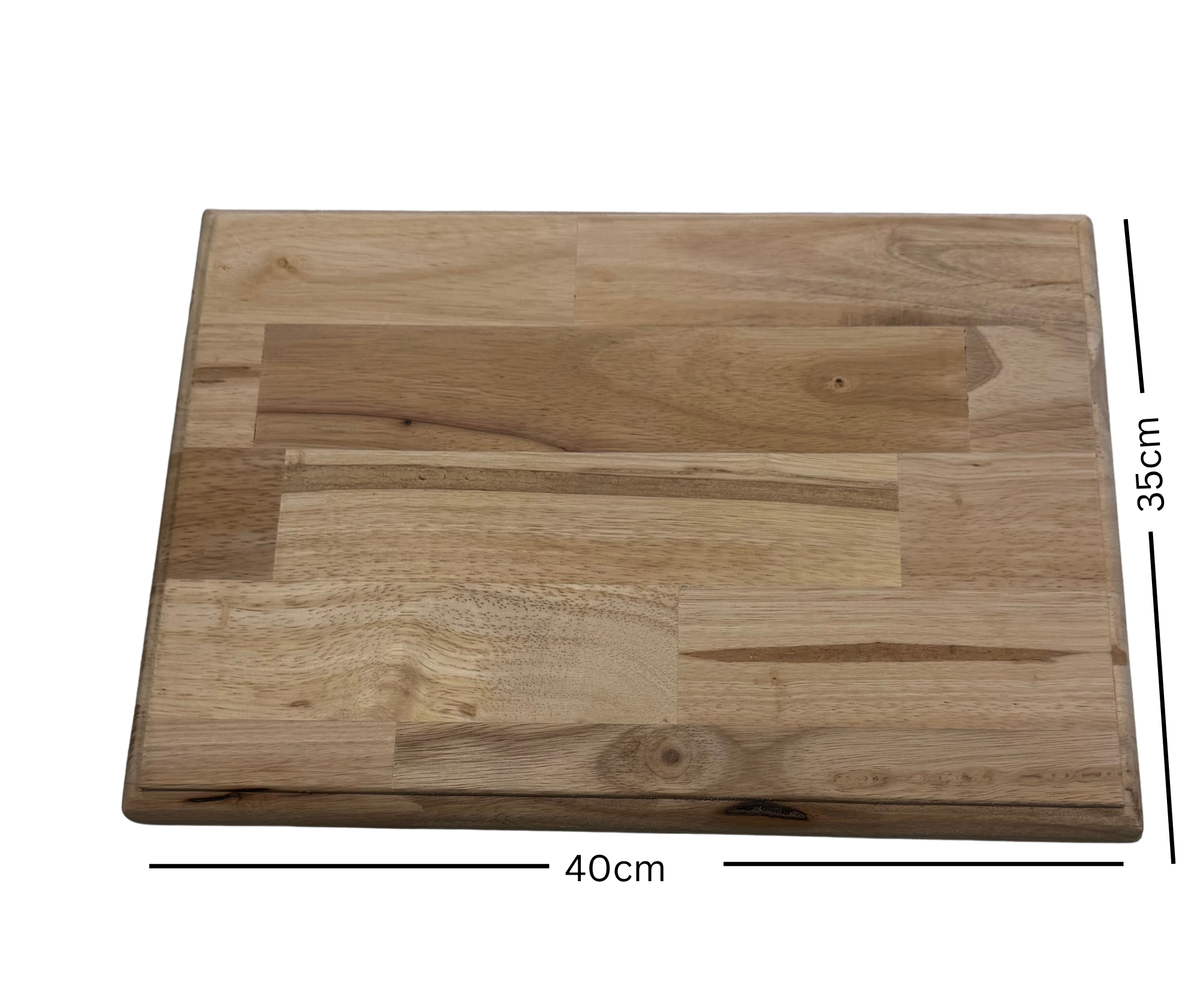Custom Chopping Board Light Colour Timber (Large 40cm X 35cm)