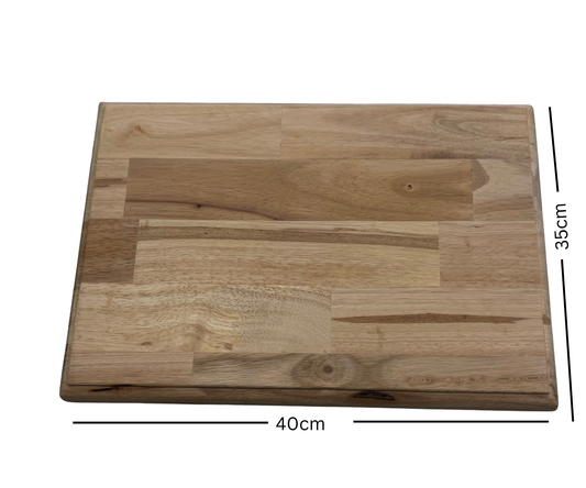 Custom Chopping Board Light Colour Timber (Large 40cm X 35cm)
