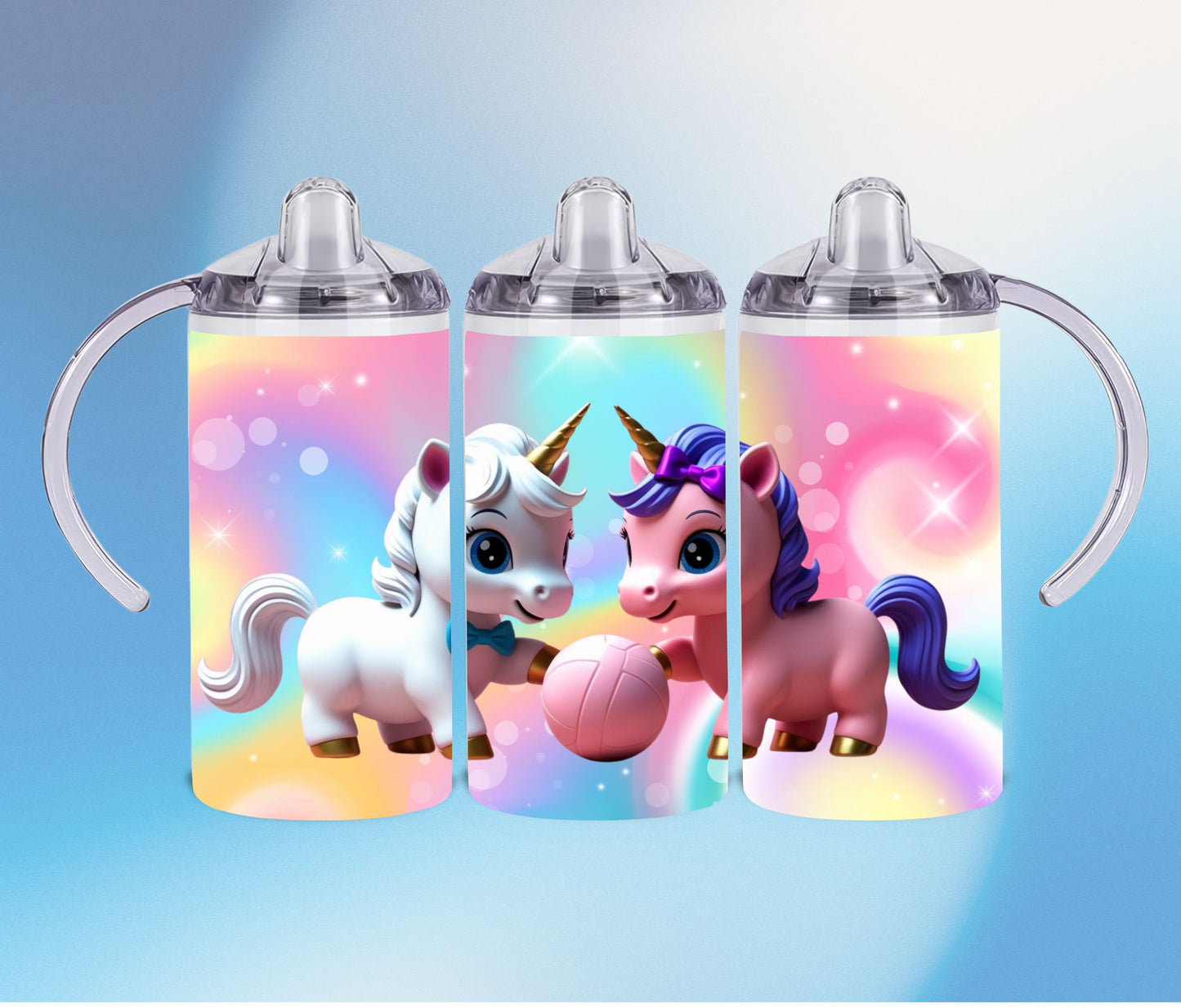 12oz Kids 2 in 1 Sippy Cups