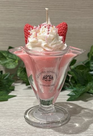 Strawberry Sundae Candle