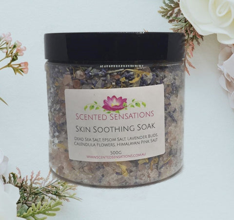 500g Skin Soothing Soak Bath salts