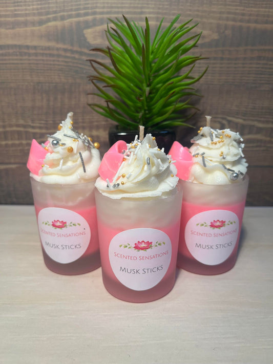 Small Musk Sticks Parfait Candle